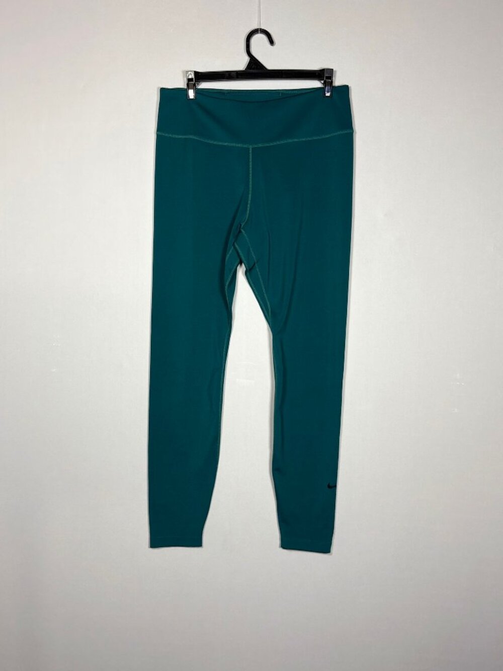 Nike One Luxe Dri-FIT High Waisted Teal Leggings Womens Size L